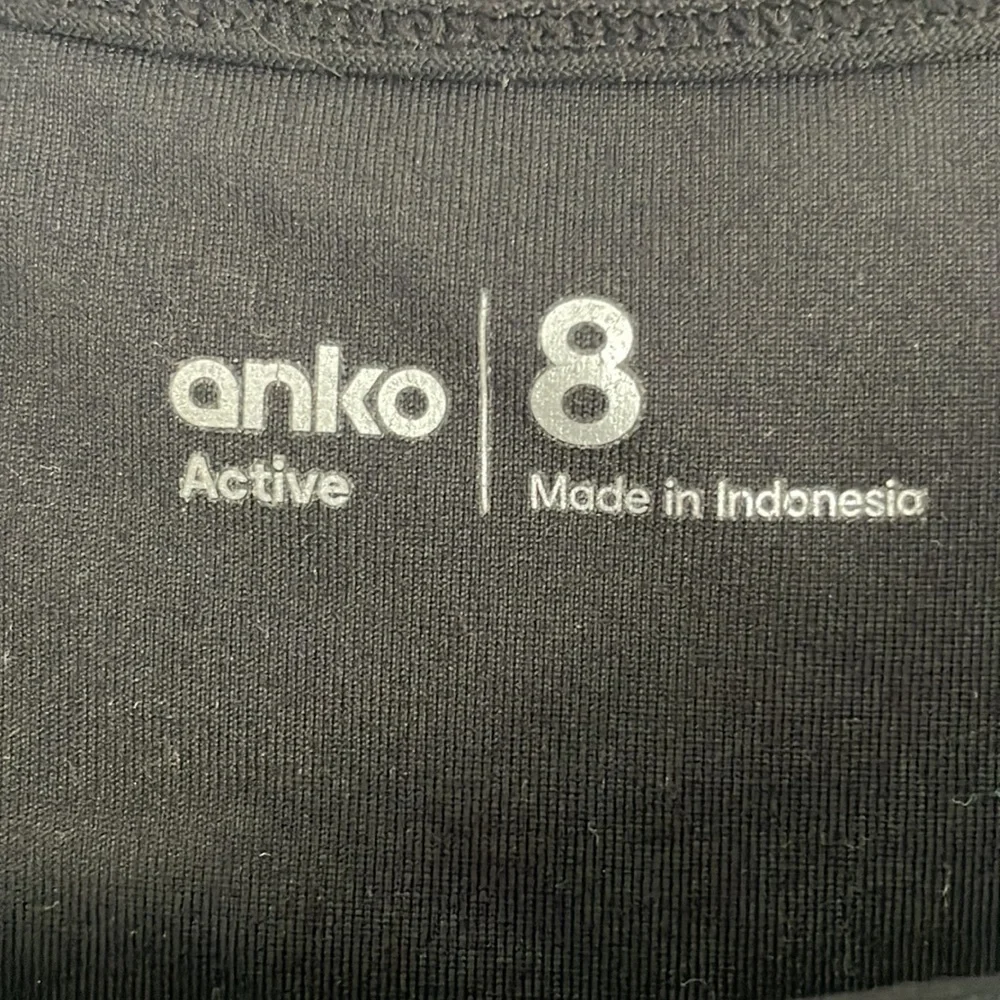Anko Active Black Racerback Sports Bra